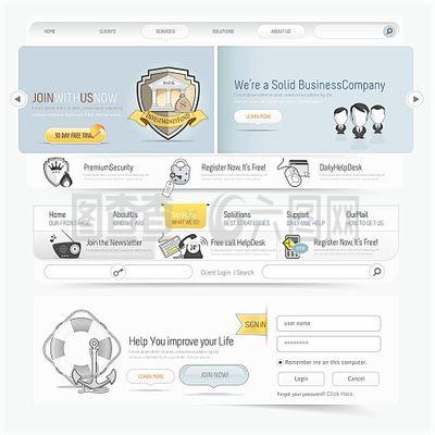 网页界面设计素材与网络技术开发 打造卓越用户体验的关键要素